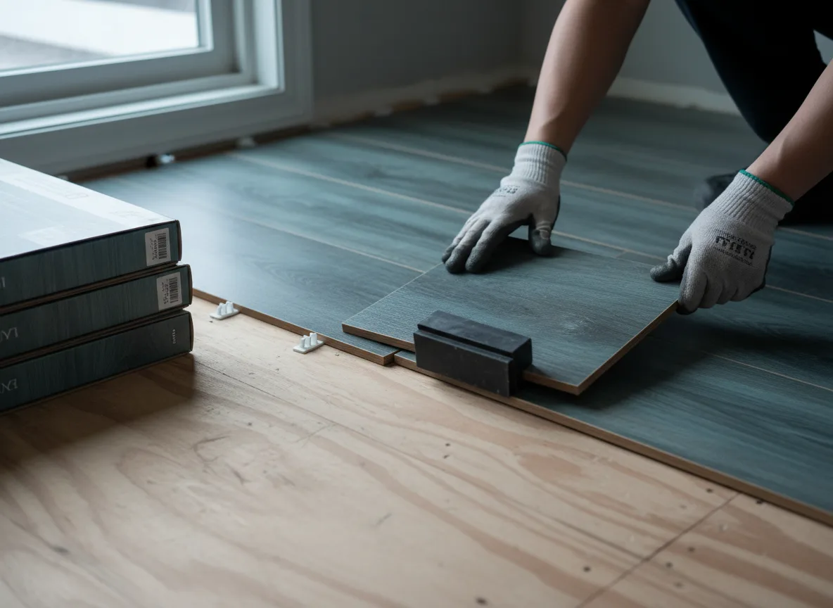 Luxury Vinyl Plank Installation company in Wardville, OK